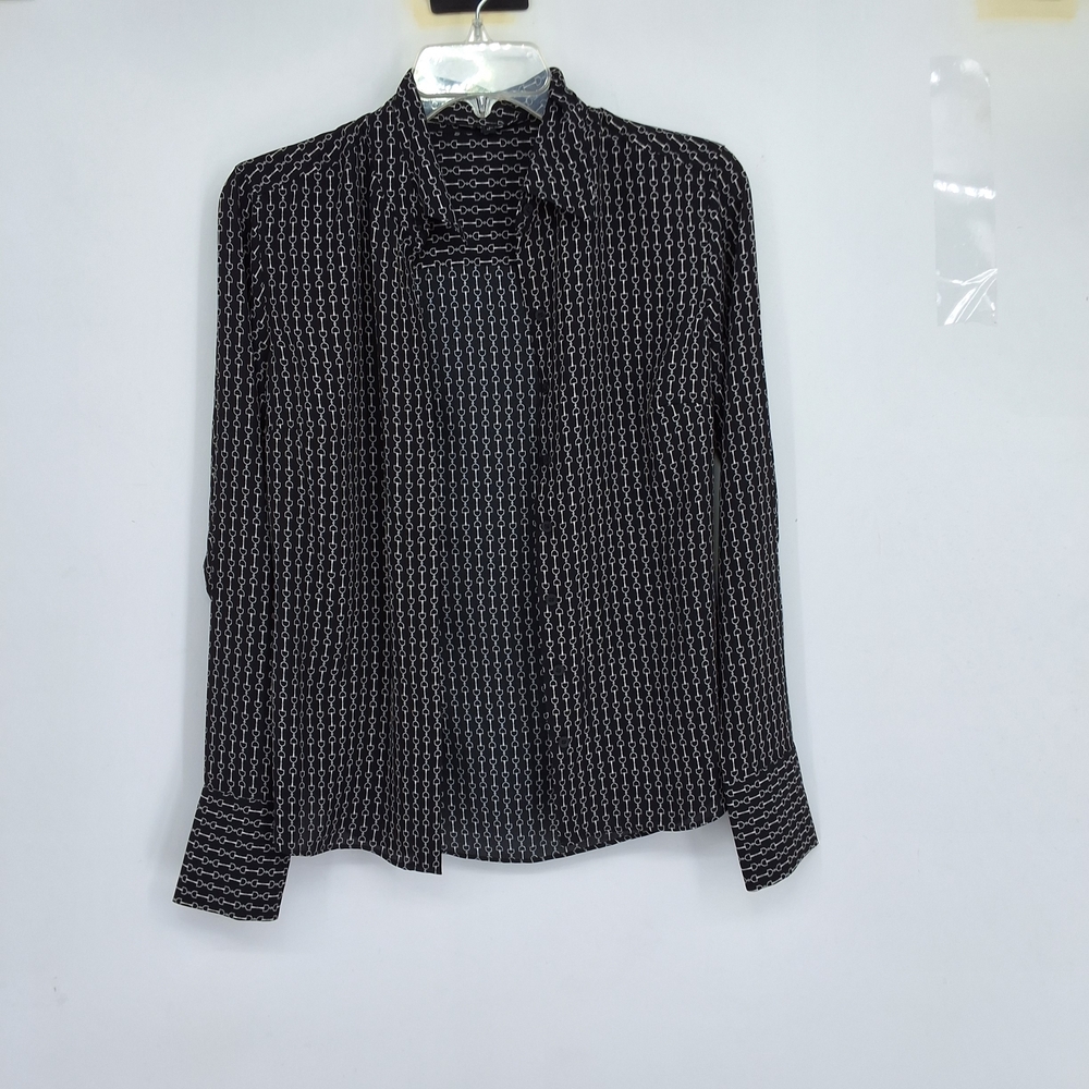 Express XS Monochrome Patterned Shirt